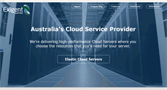 Desktop Screenshot of exigent.com.au
